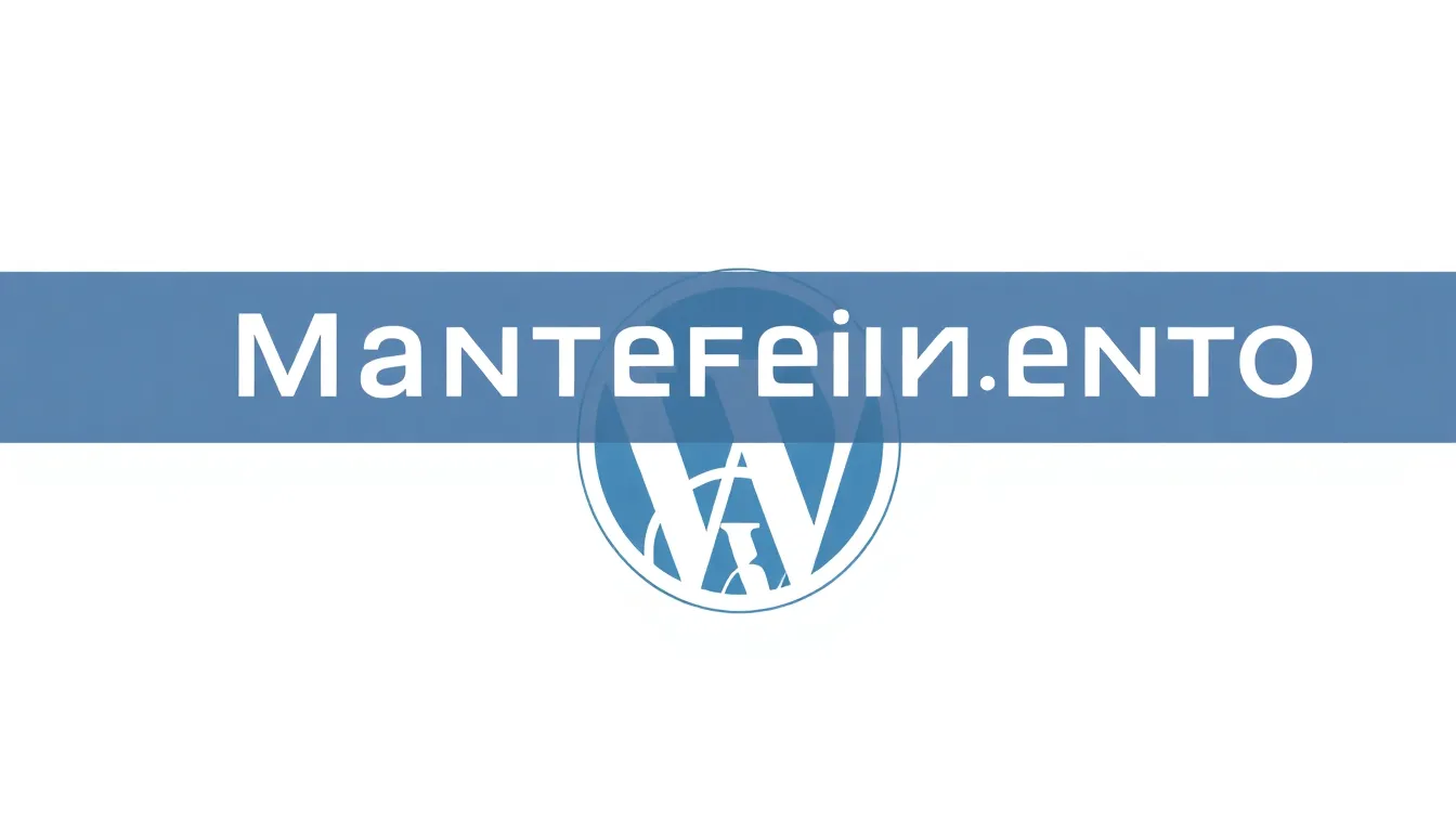 WordPress Mantenimiento – Estrategia Profesional