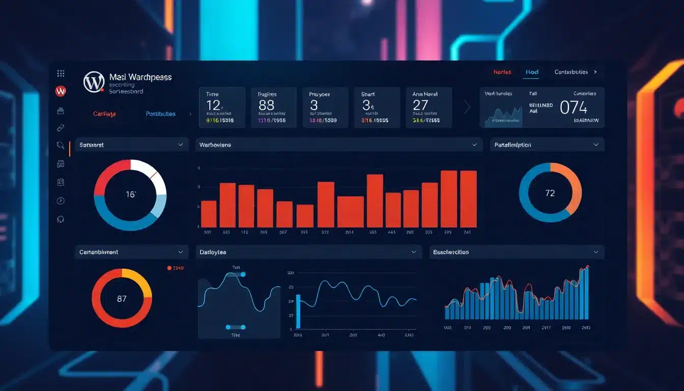 WordPress Mantenimiento – Dashboard Tecnológico Avanzado