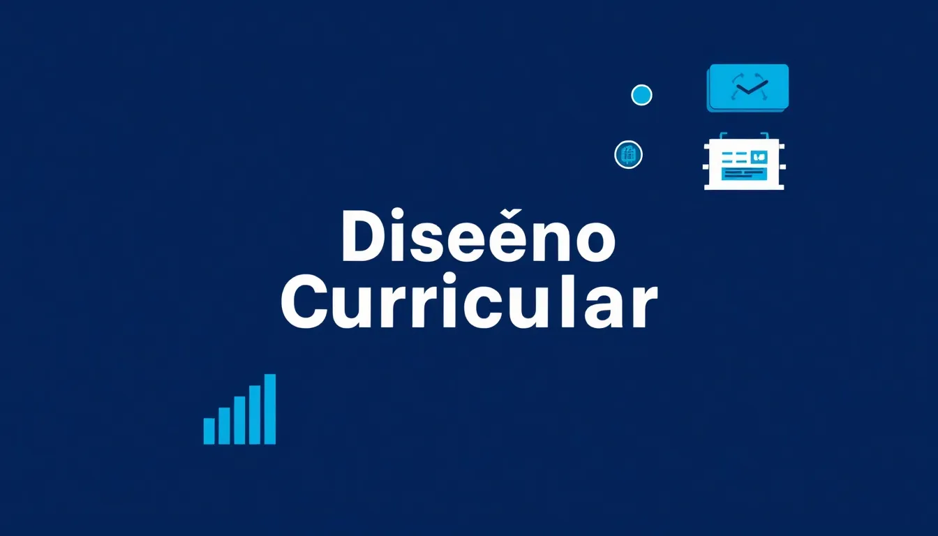 Diseño Curricular – Innovación Educativa