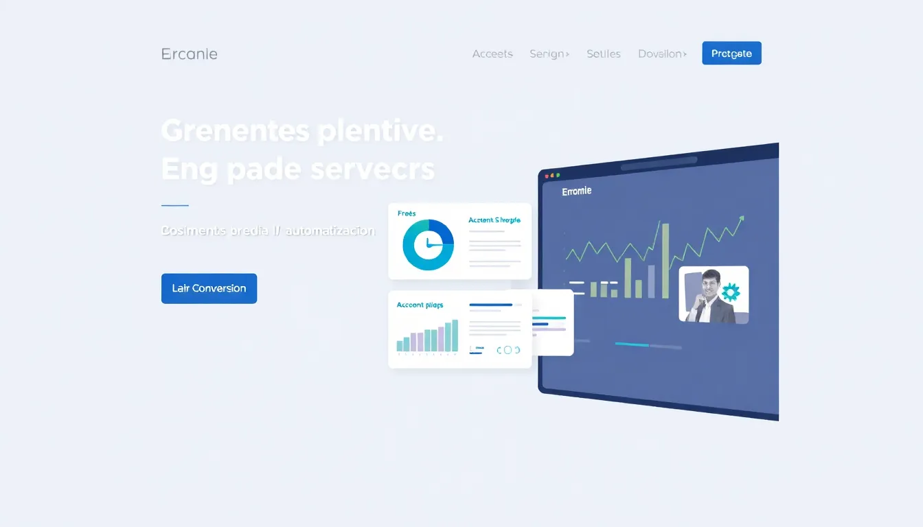 Landing Page WordPress – IA y Automatización