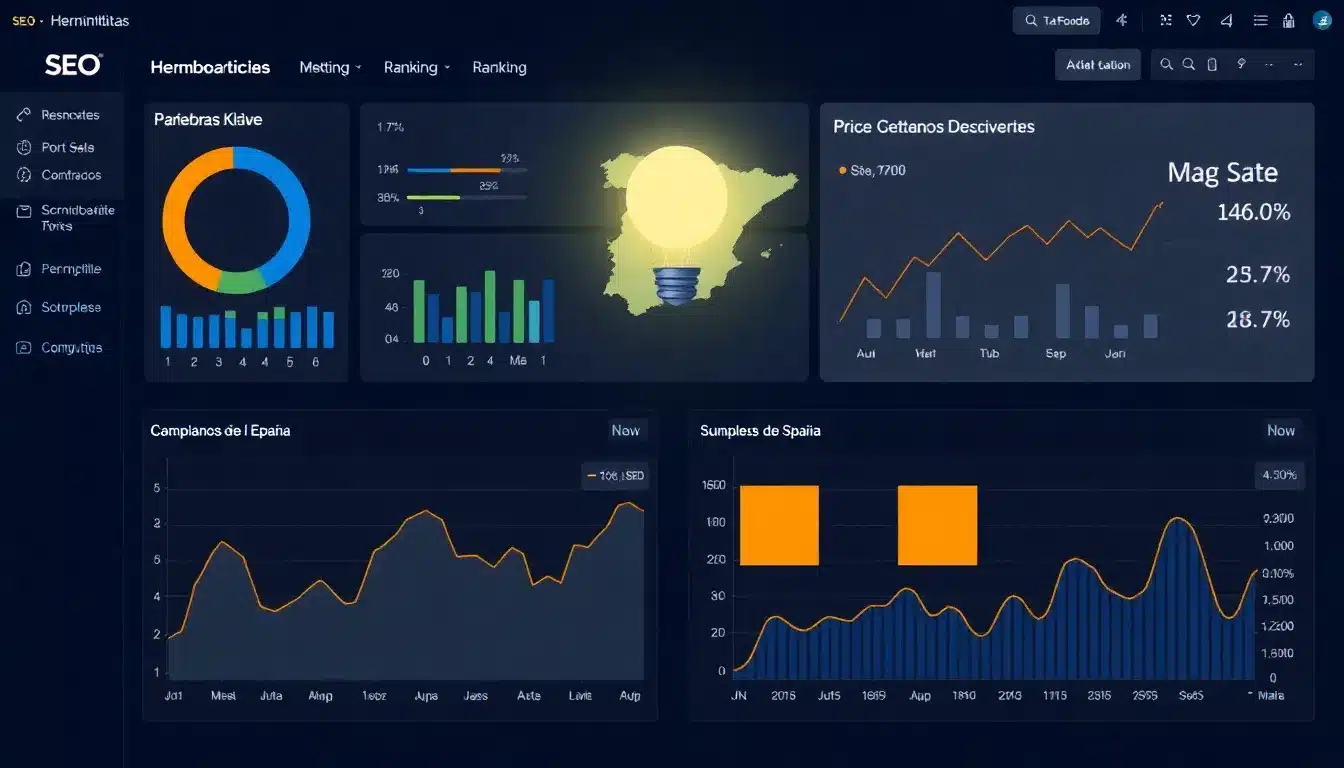 Dashboard de Herramientas para Análisis SEO Competitivo en España