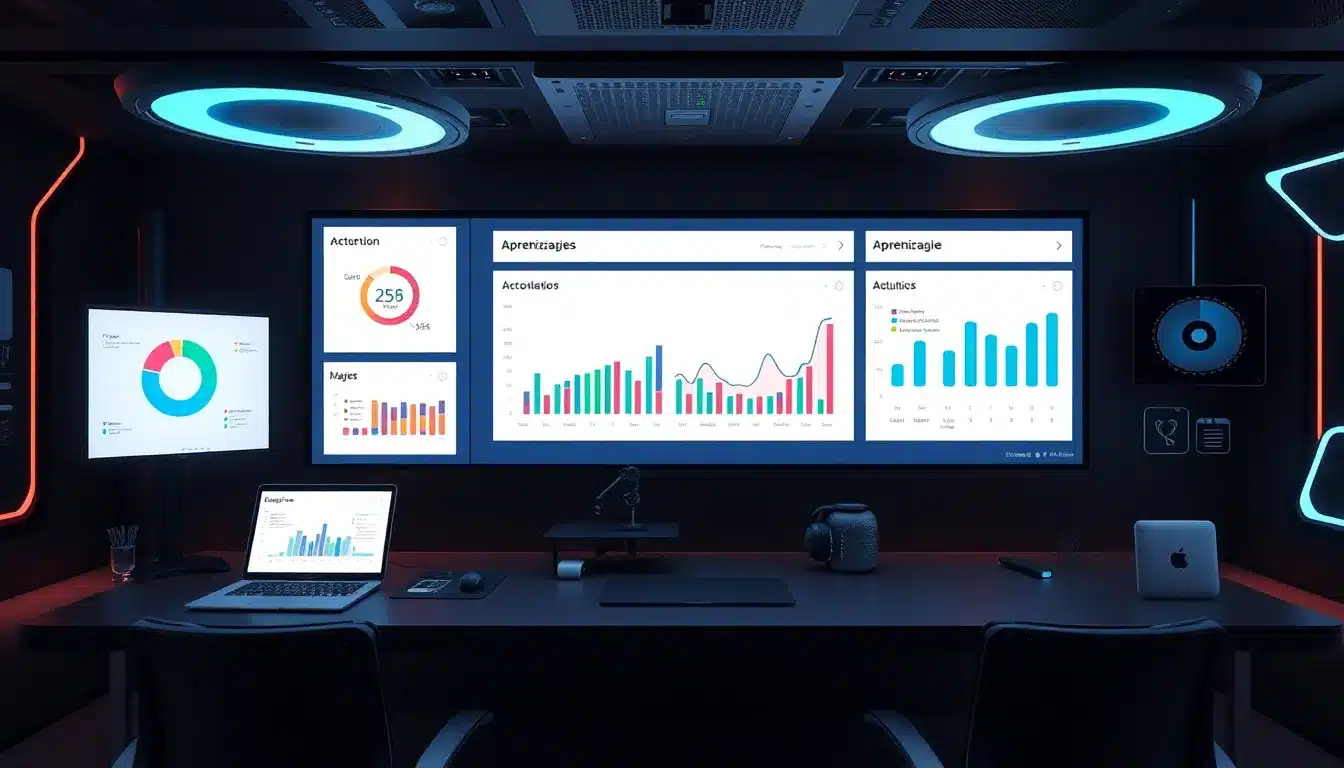 Tutoría con IA: El Futuro Transformador del Aprendizaje Personalizado 2 AI Tutoring – Dashboard Tecnológico Avanzado