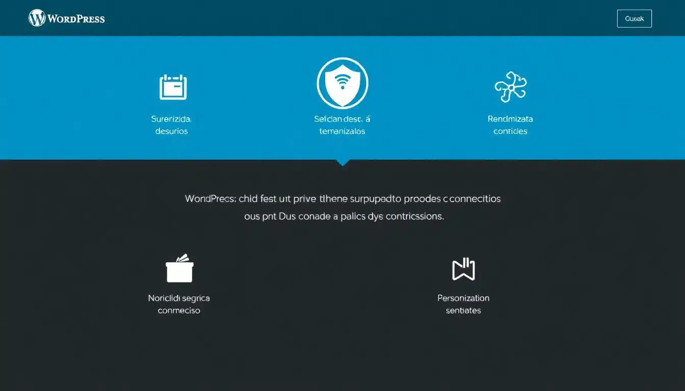 WordPress Child Theme – Estrategia de Alto Impacto