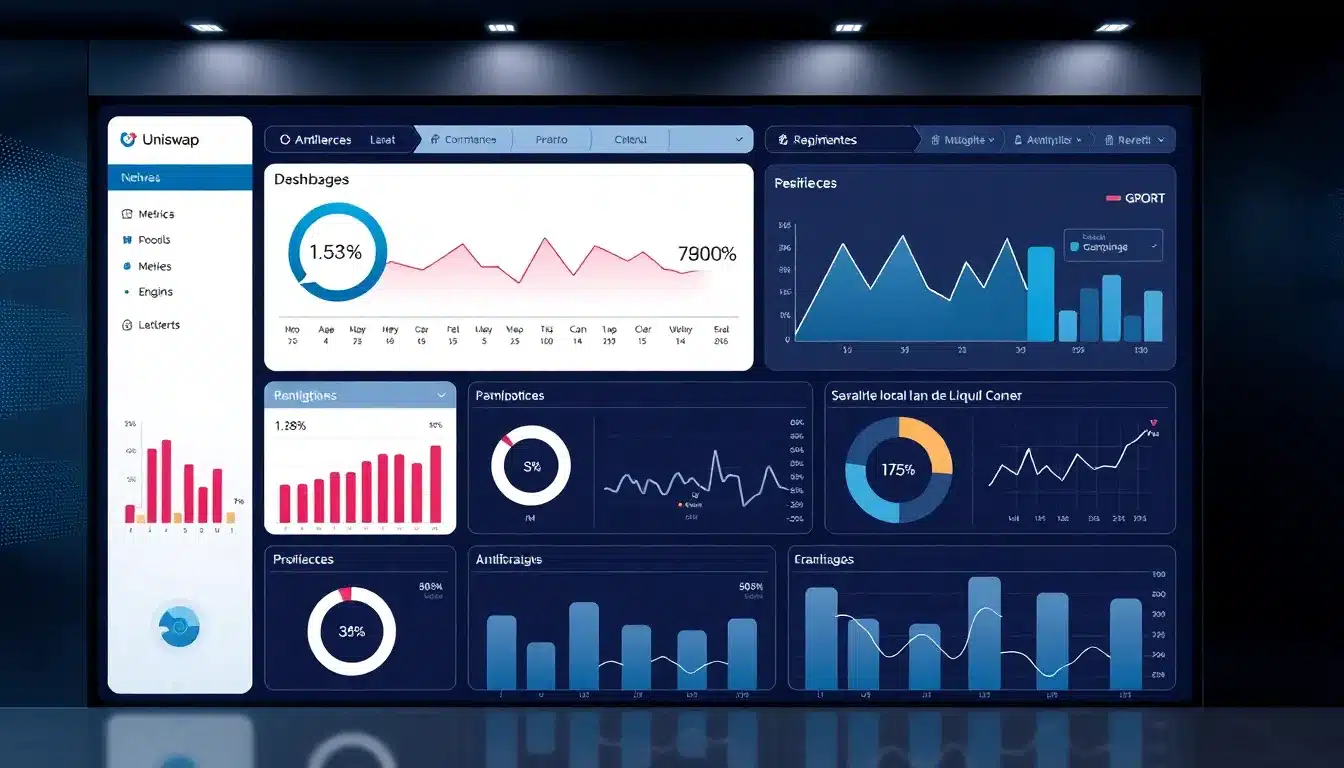 Uniswap – Dashboard Tecnológico Avanzado