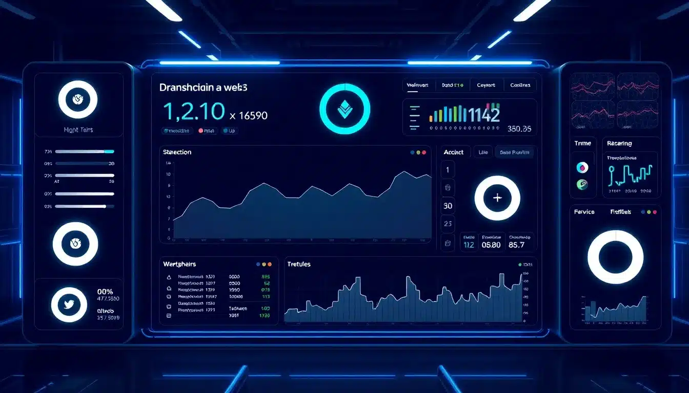 Web3 – Dashboard Tecnológico Avanzado