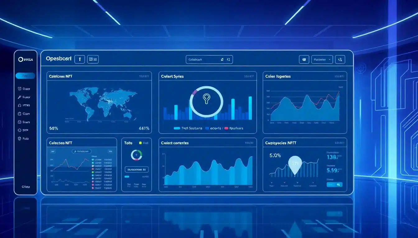 OpenSea – Dashboard de Activos Digitales