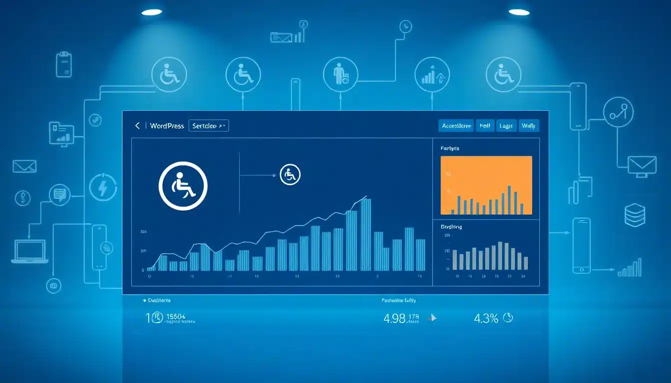 WordPress Accessibility – Dashboard Tecnológico