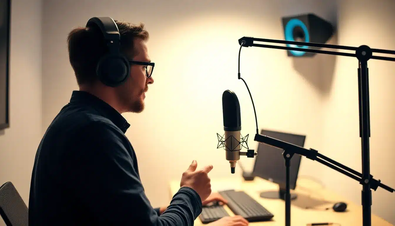 Micrófonos Podcast – Configuración de Estudio Profesional
