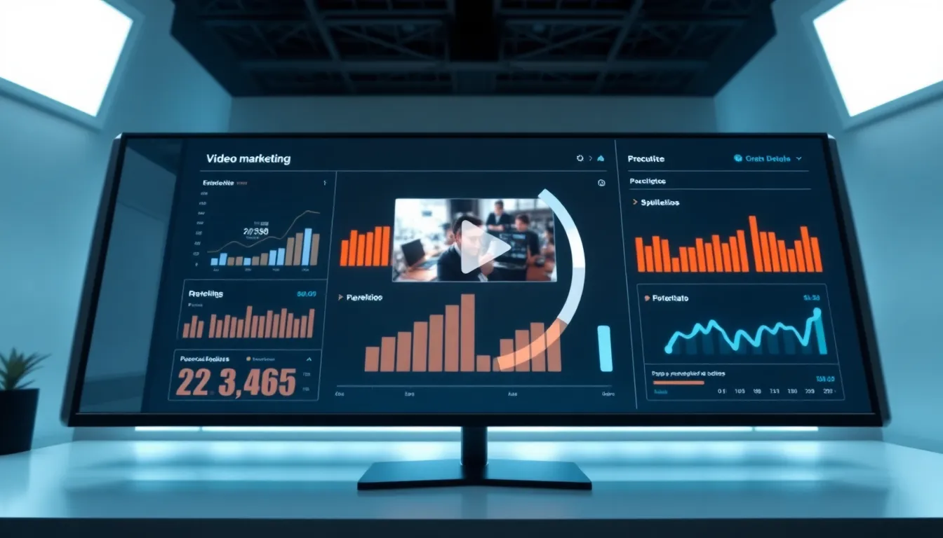 Video Marketing Revolucionario: Estrategias de Impacto para Dominar 2025 2 Video Marketing – Dashboard Tecnológico IA
