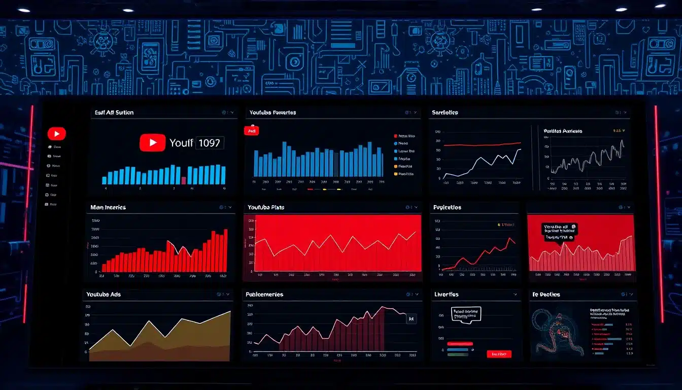 YouTube Ads – Dashboard Tecnológico IA