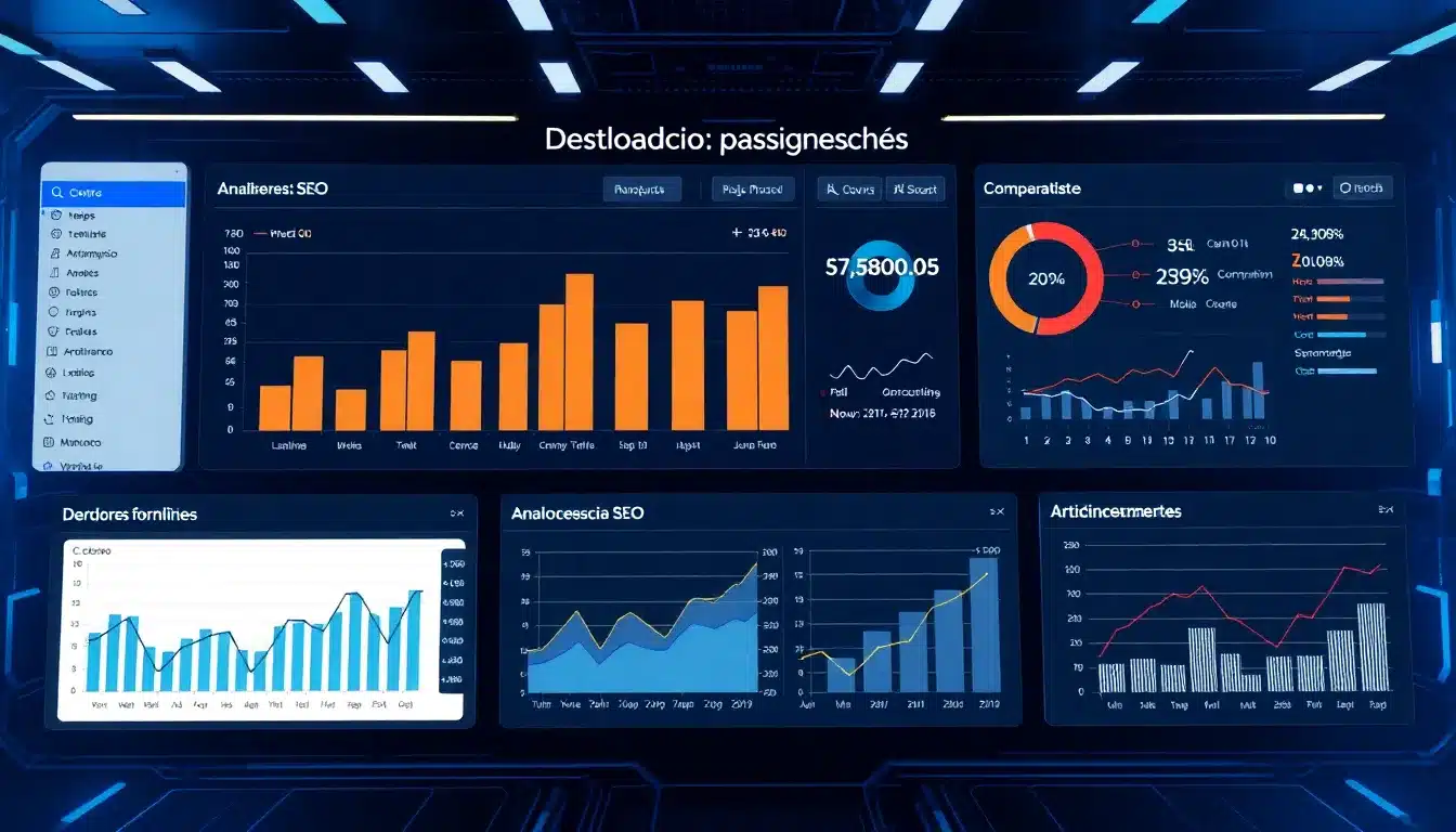 Análisis de Competencia SEO 2025 – Dashboard Tecnológico