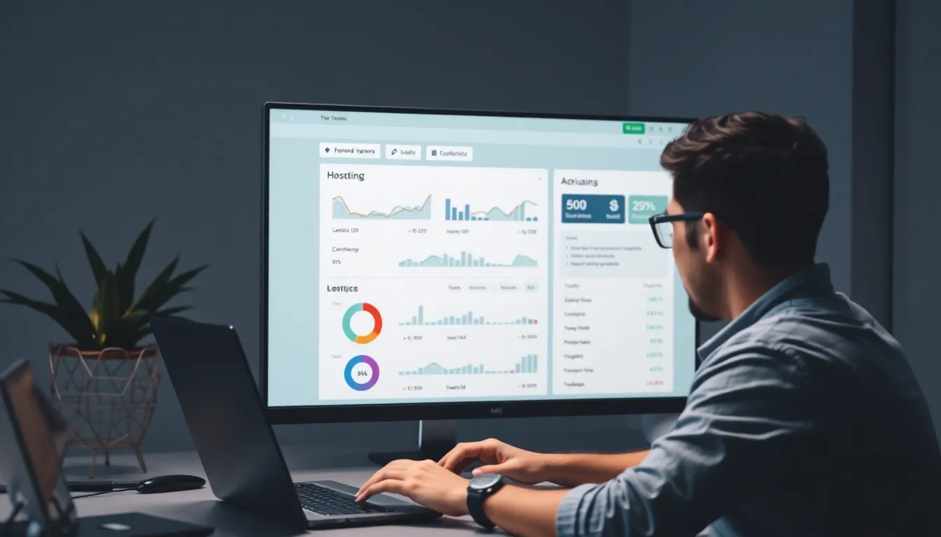 Hosting Gratis – Panel de Control y Rendimiento