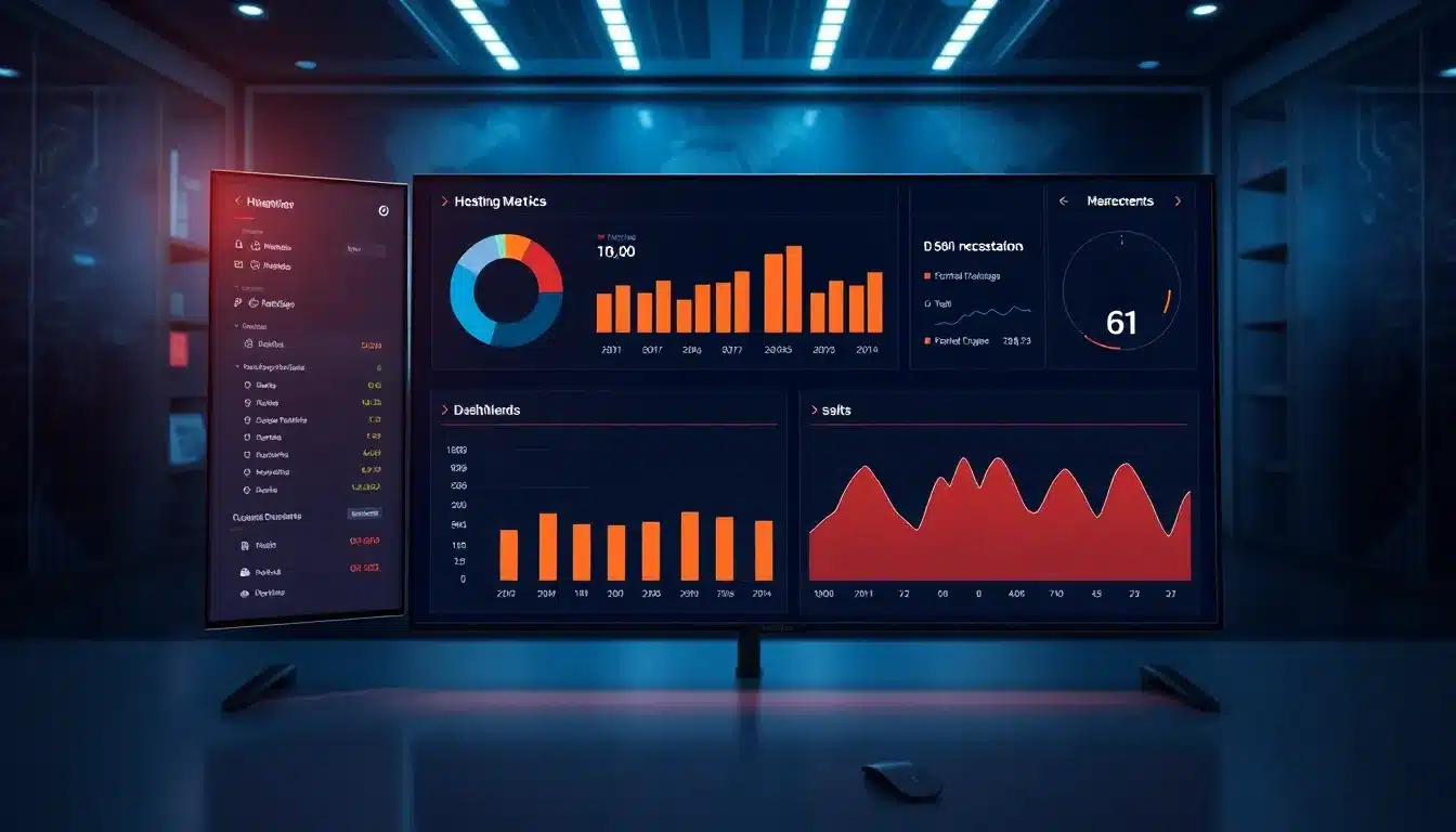 Hosting Barato – Dashboard Tecnológico