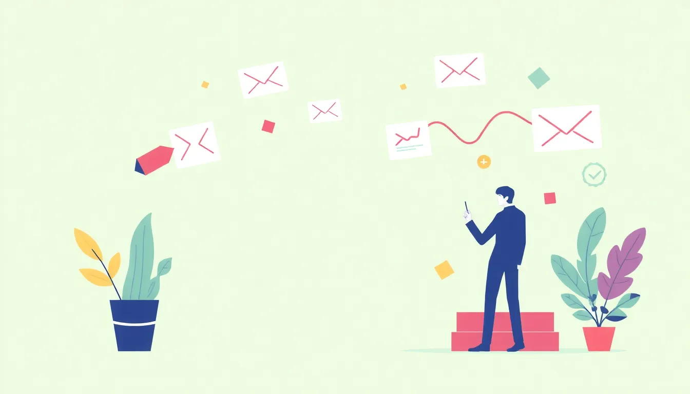 Klaviyo Inteligente: Estrategias Avanzadas para Dominar el E-commerce 2025 1 Klaviyo – Ilustración Artística Profesional de Automatización