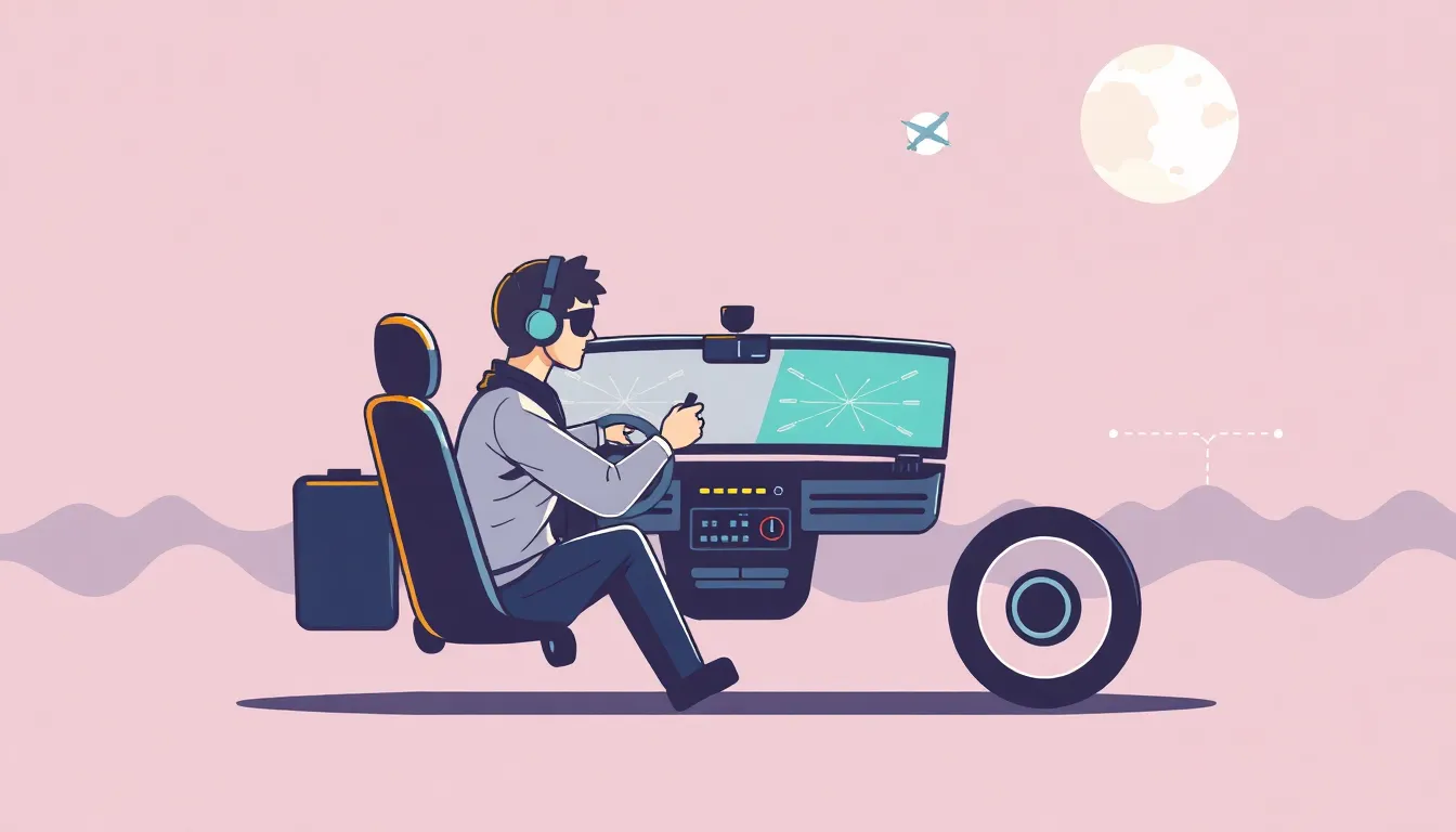 Autopilot Revolucionario: Desvelando la IA de la Conducción Autónoma Avanzada 1 Autopilot – Ilustración Artística Profesional
