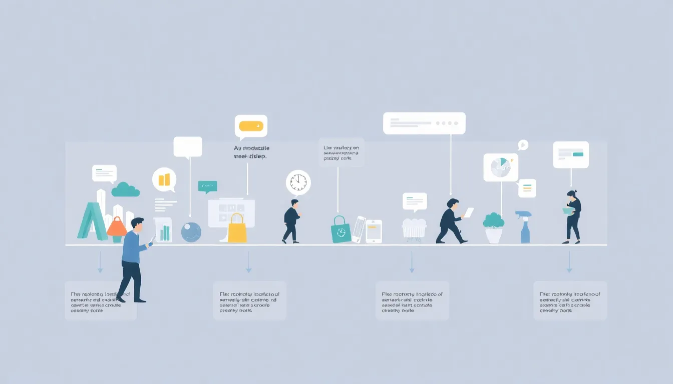 Customer Journey – Ilustración Artística Profesional