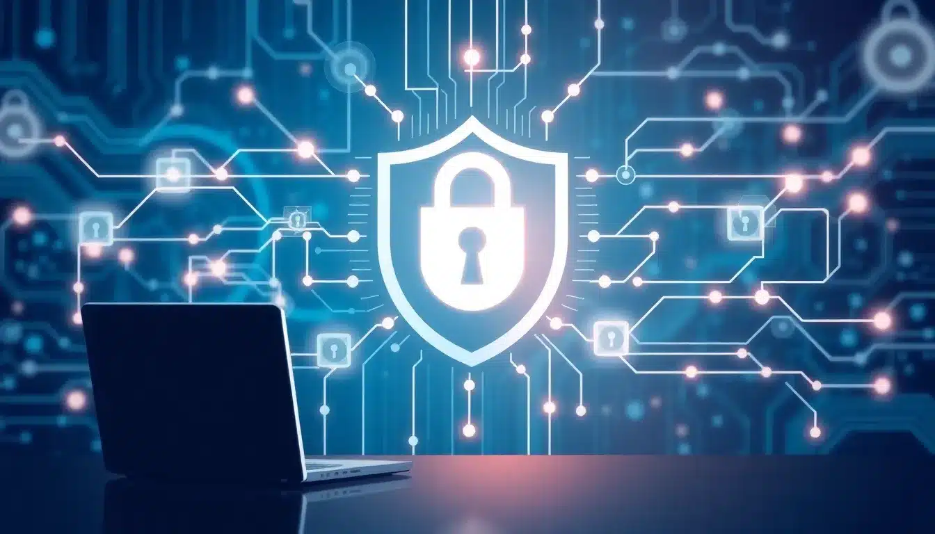 VPN – Ilustración Artística Profesional de Seguridad Digital