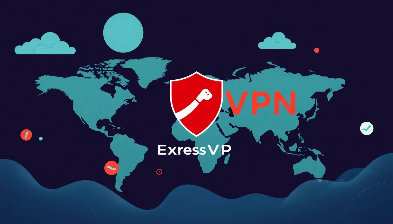 ExpressVPN – Ilustración Artística Profesional