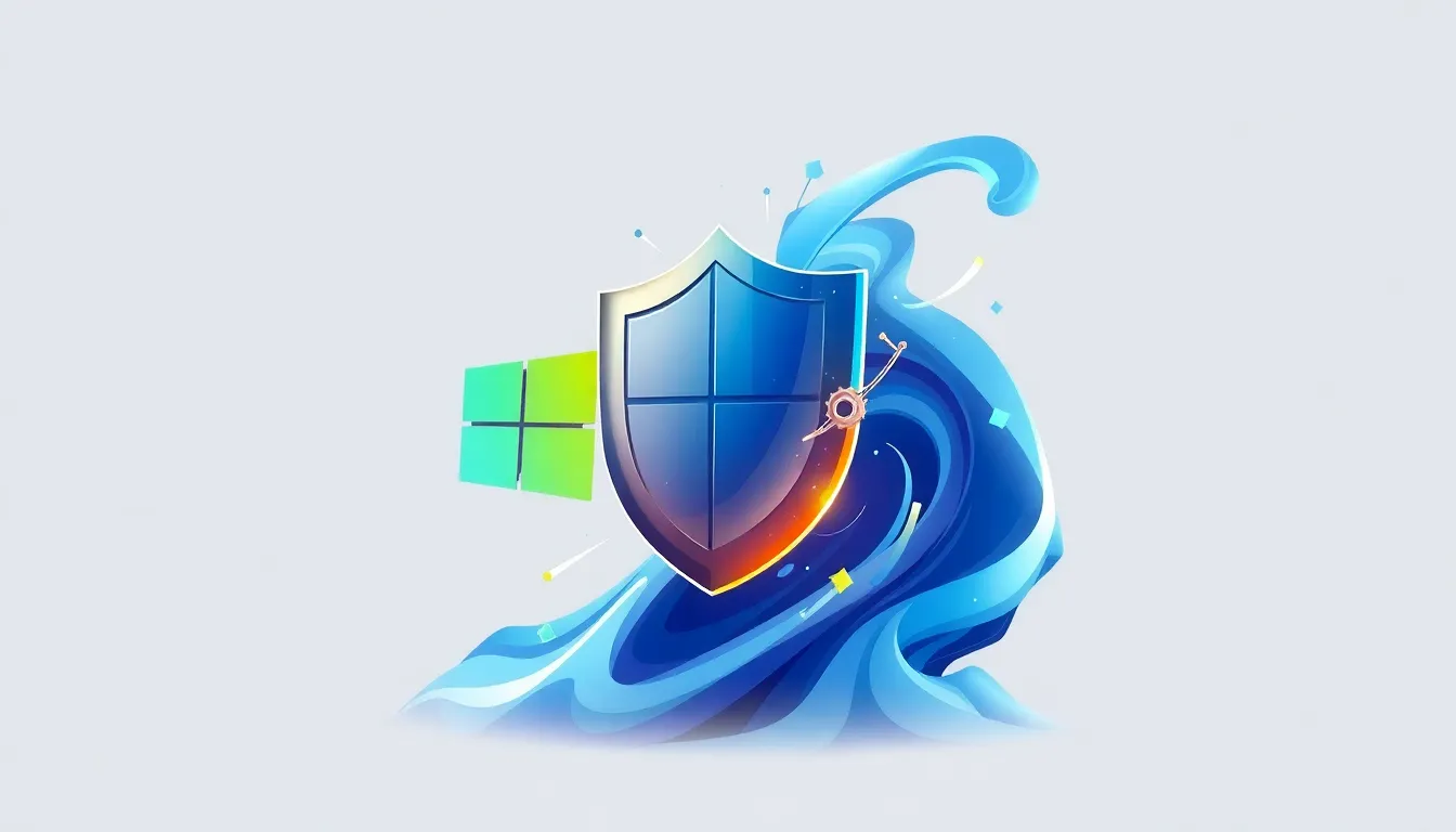 Windows Defender: El Análisis Definitivo para Blindar tu Seguridad Digital en 2025 1 Windows Defender – Ilustración Artística Profesional