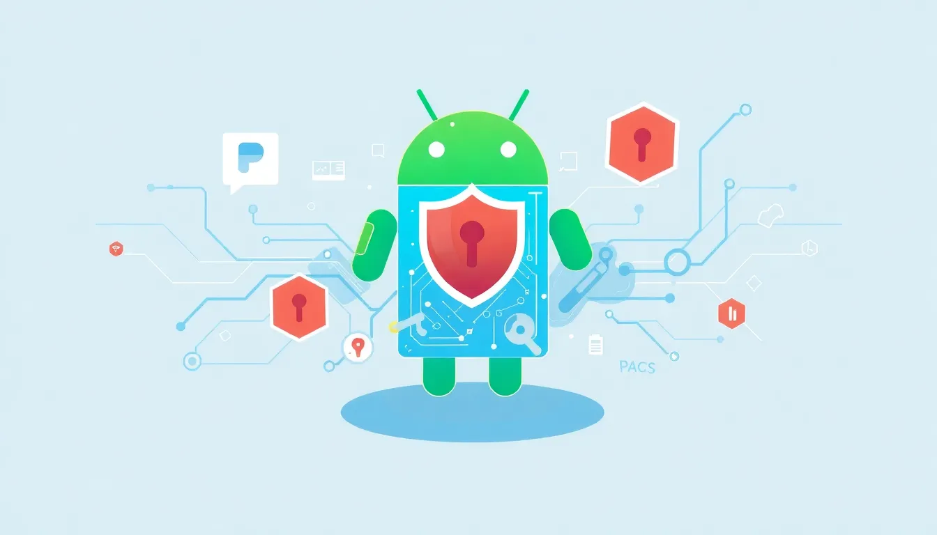 Antivirus Android – Diseño Visual Innovador