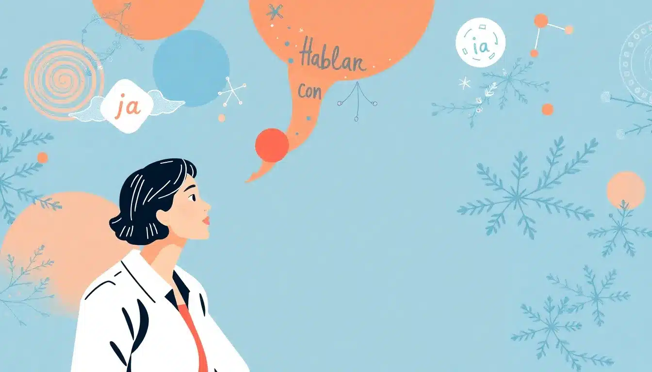 Dominante: Hablar con IA para Transformar tu Productividad y Estrategia 1 Hablar con IA – Ilustración Artística Profesional