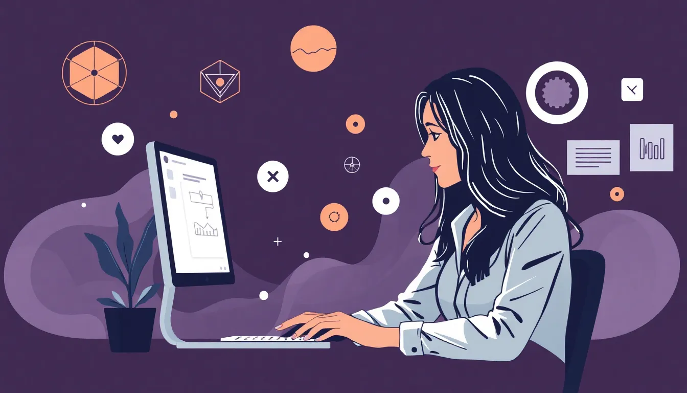 Trabajo Asistente Virtual Sin Experiencia – Ilustración Profesional