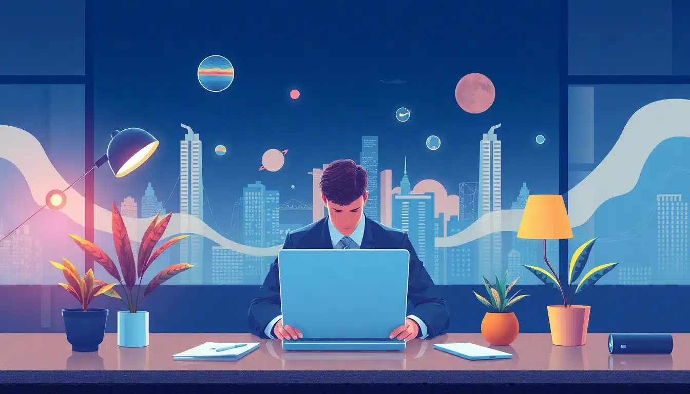 Trabajos en Línea desde Casa con IA – Ilustración Artística Profesional