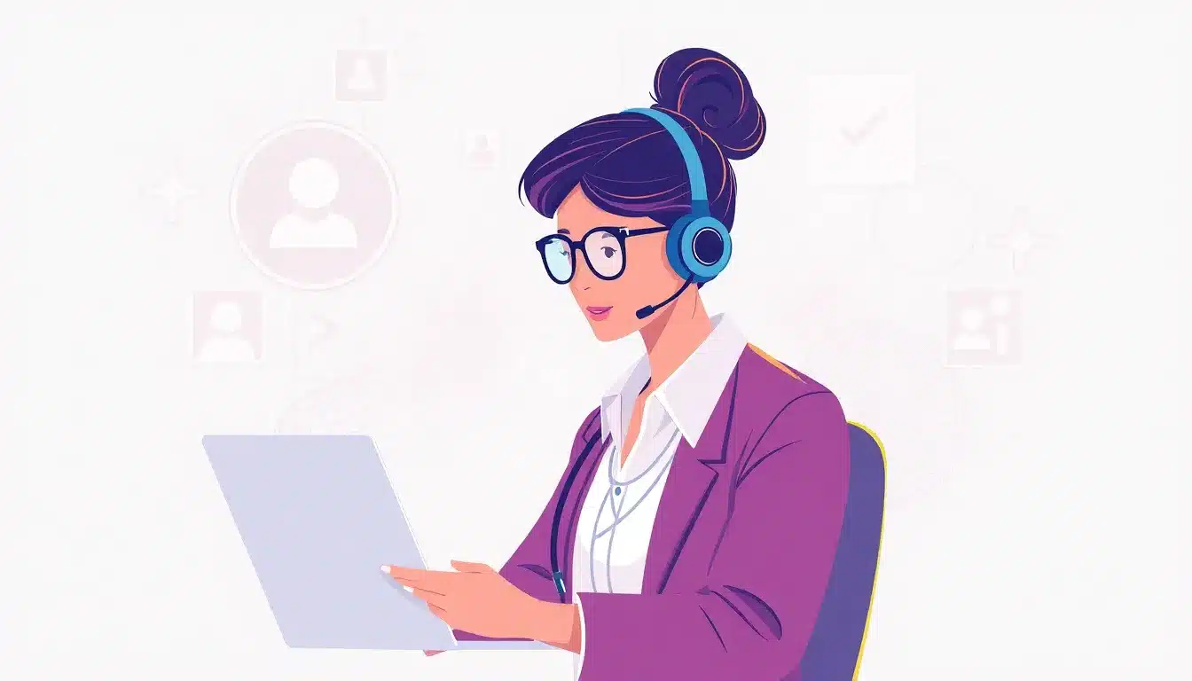 Asistente Personal Virtual – Ilustración Artística Profesional