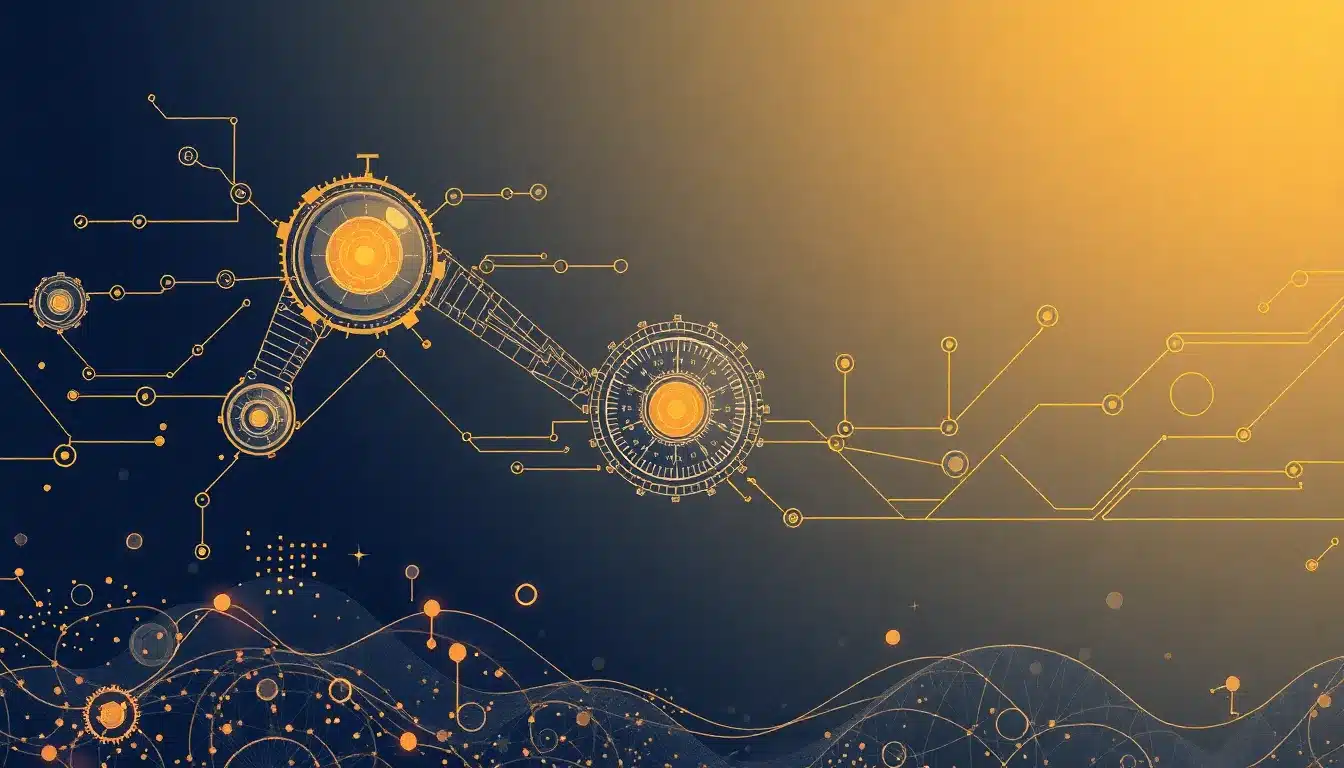 Automatizaciones IA: El Análisis Definitivo para la Eficiencia Estratégica en 2025 1 Automatizaciones IA – Ilustración Artística Profesional