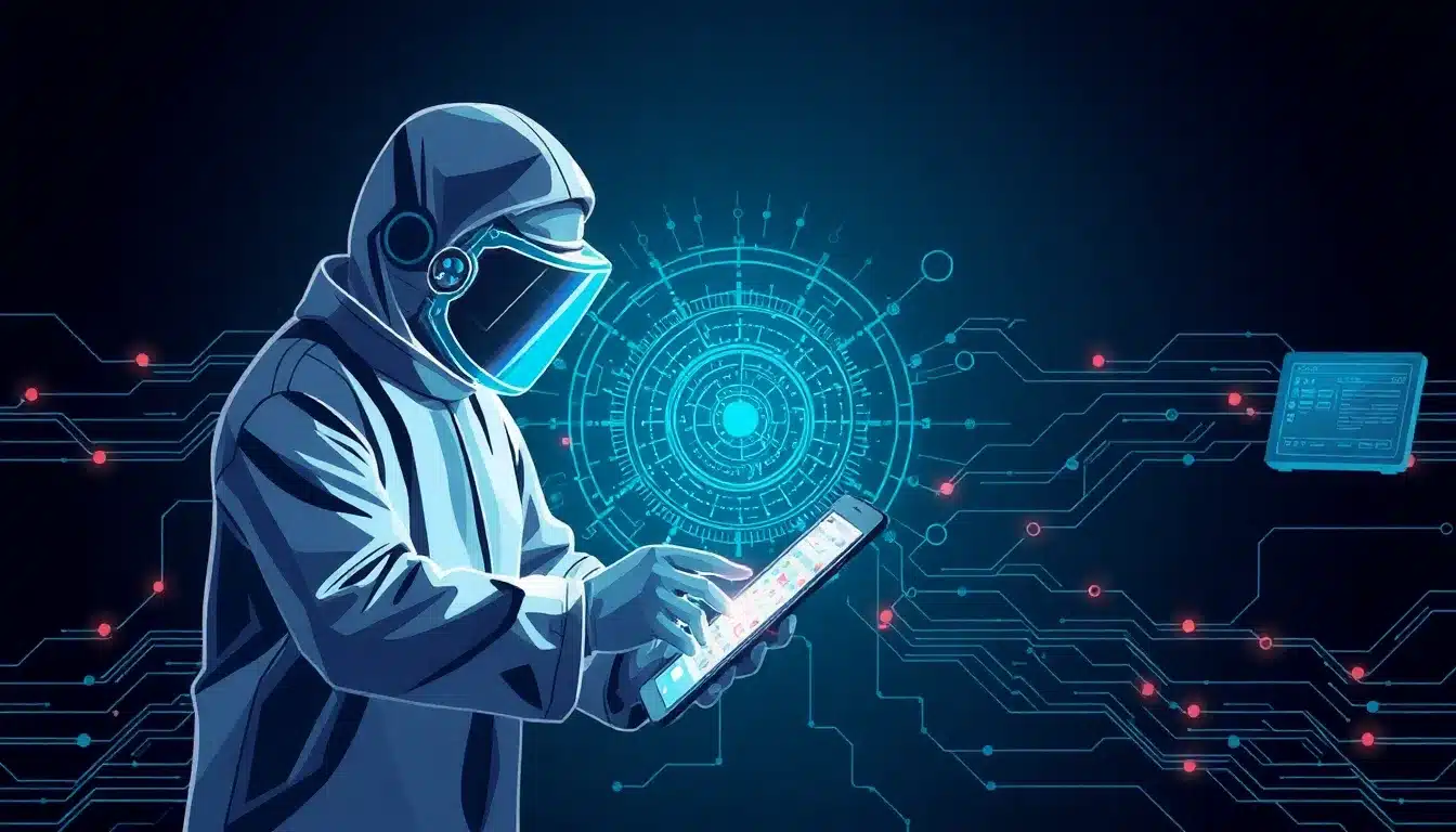 Detector de IA – Ilustración Artística Profesional