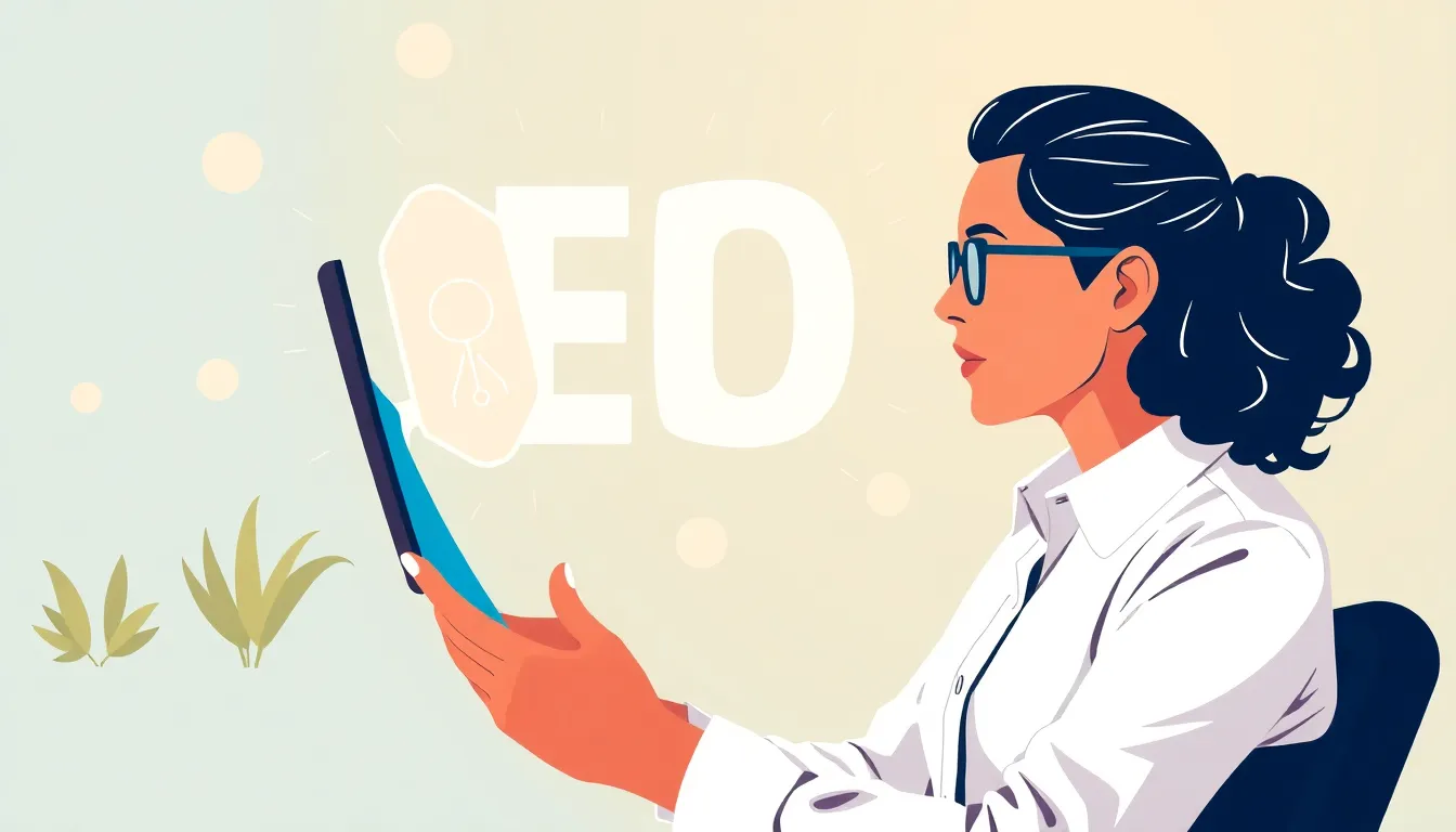 Herramientas de SEO con IA – Diseño Visual Innovador