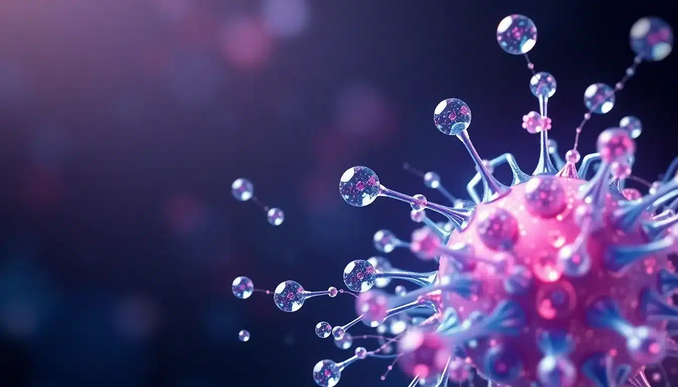 Simulación Molecular: Desbloqueando el Poder Innovador para la Ciencia del Futuro 1 Simulación Molecular – Ilustración Artística Profesional