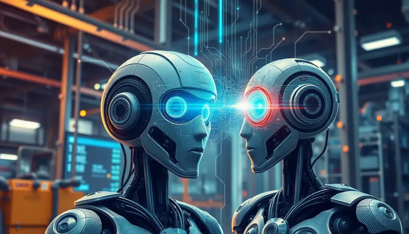 Visión Artificial: La Perspectiva Definitiva para Dominar la Automatización en 2025 1 Visión Artificial – Ilustración Artística Profesional