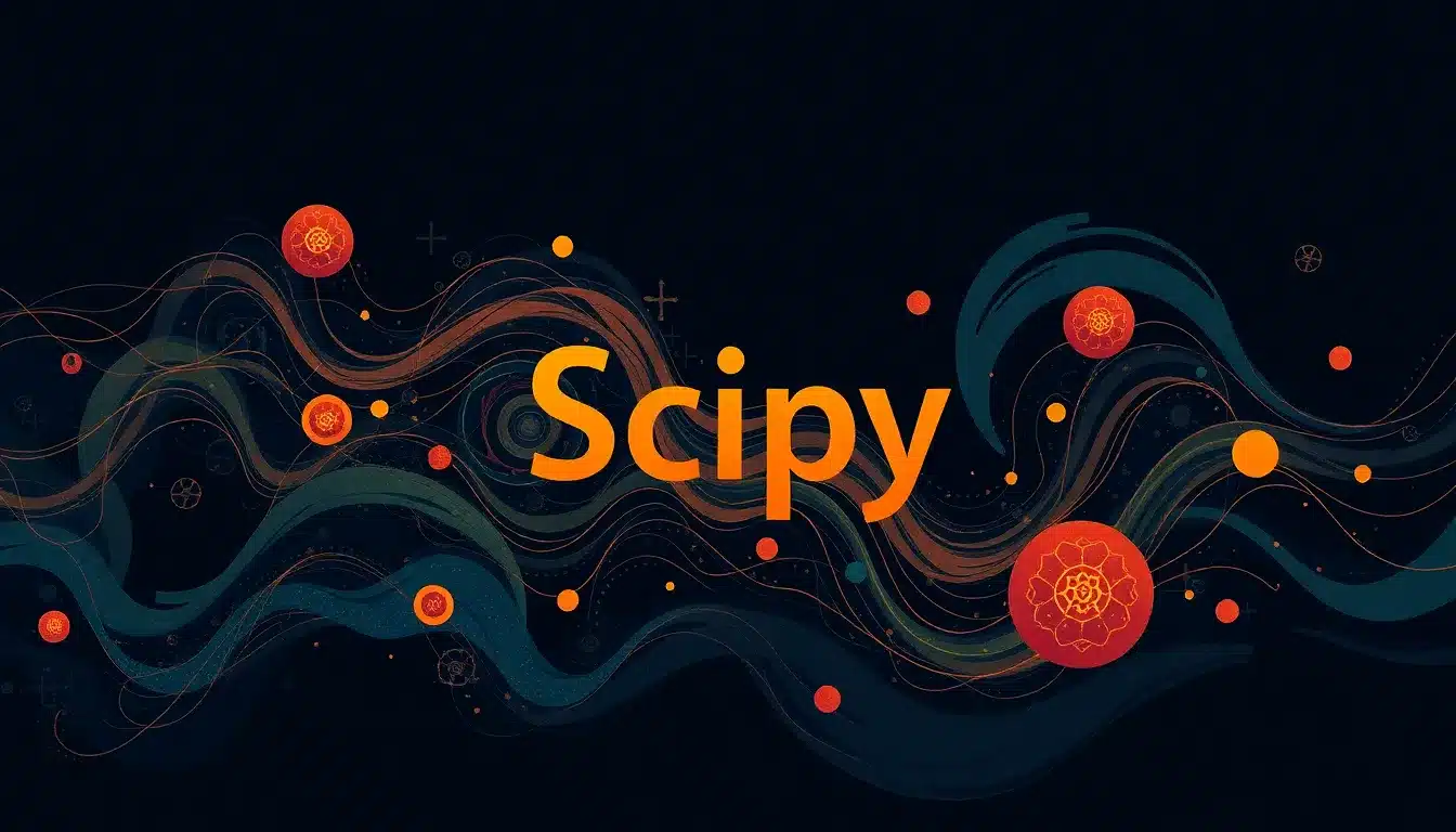 Dominando SciPy: El Recurso Esencial para la Computación Científica en Python 1 SciPy – Ilustración Artística Profesional