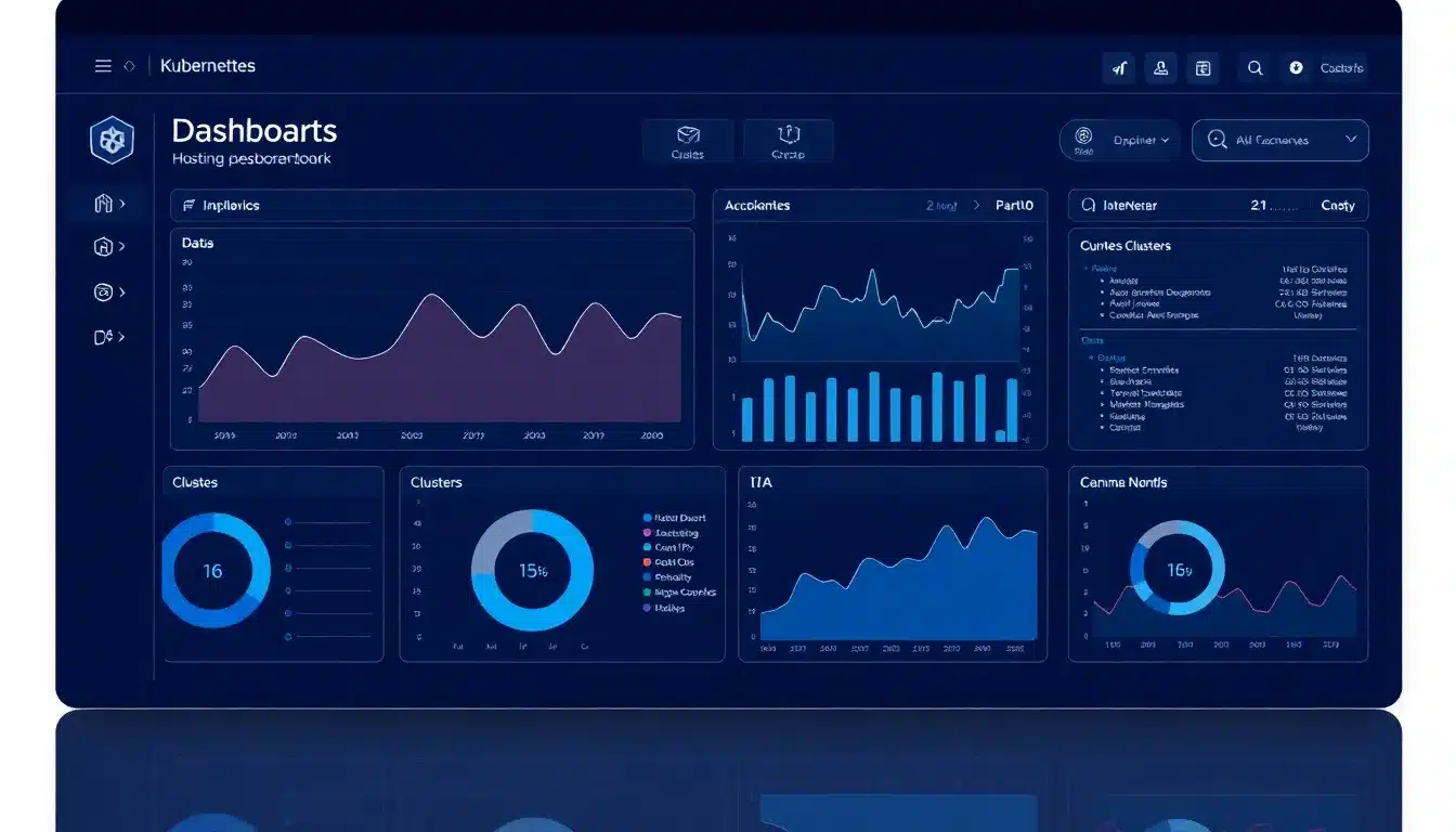 Hosting Kubernetes – Dashboard Tecnológico Avanzado