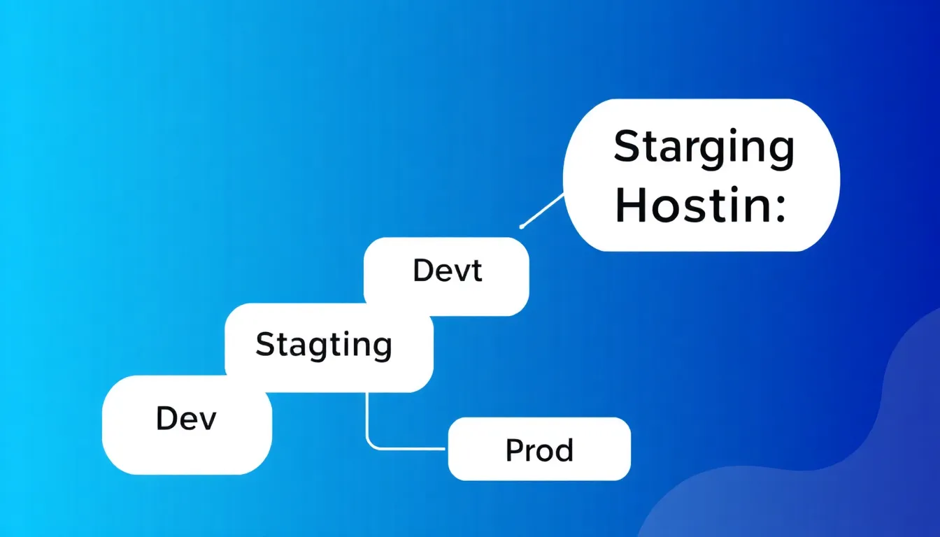 Staging Hosting: El Secreto Imprescindible para un Desarrollo Web Impecable 1 Staging Hosting – Flujo de Desarrollo Web Profesional