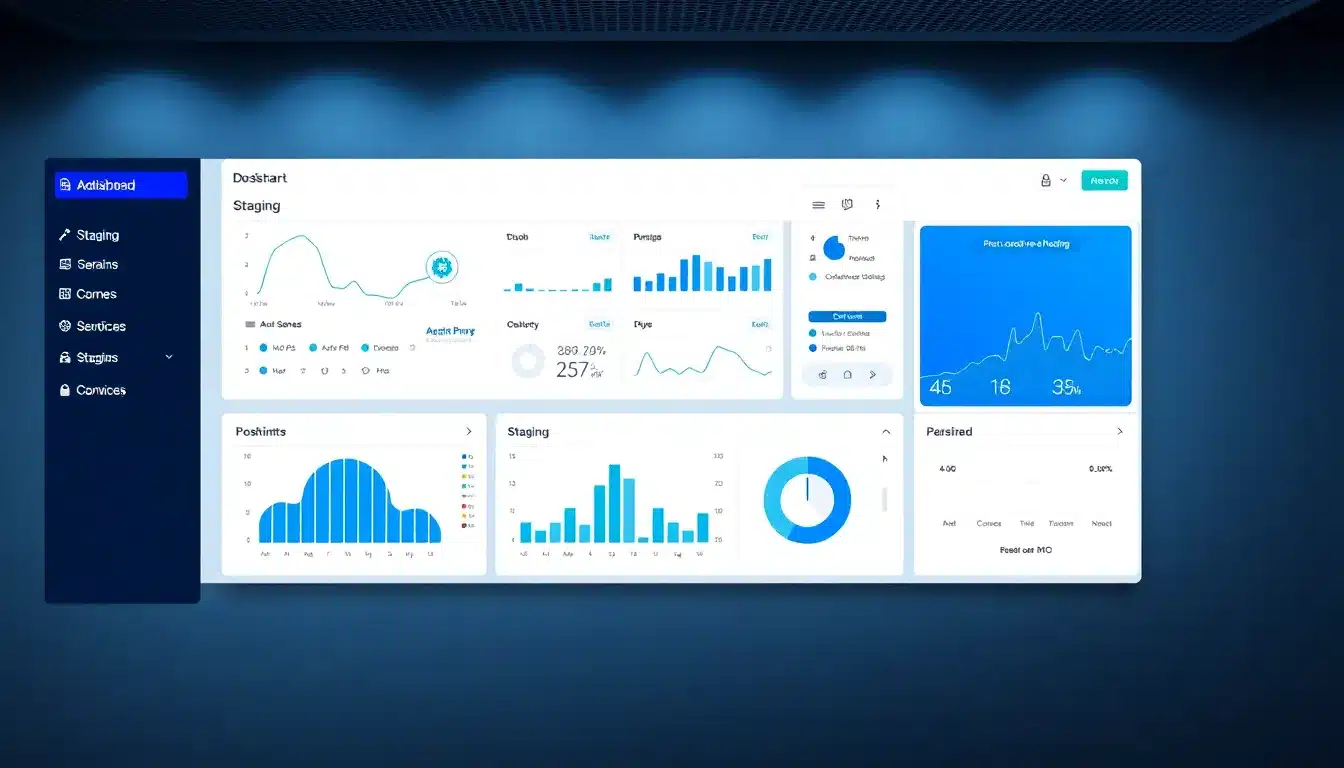 Staging Hosting: El Secreto Imprescindible para un Desarrollo Web Impecable 2 Staging Hosting – Panel de Control del Servidor