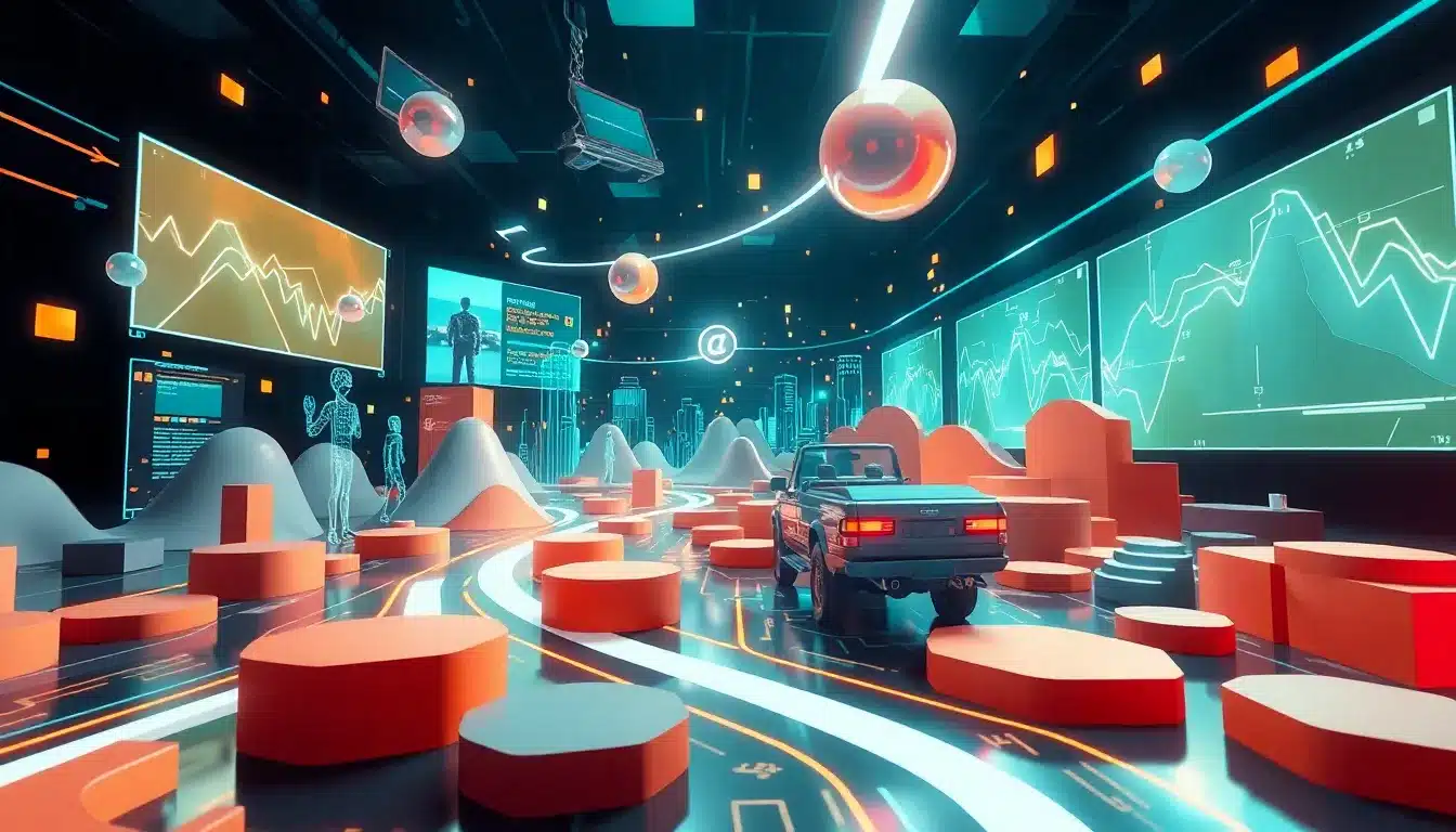 Tracking 3D: La Visión Avanzada para la Automatización Inteligente 1 Tracking 3D – Ilustración Artística Profesional