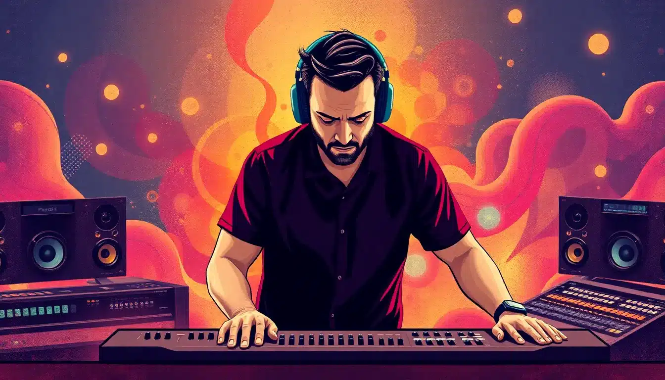 Mastering Audio – Ilustración Artística Profesional