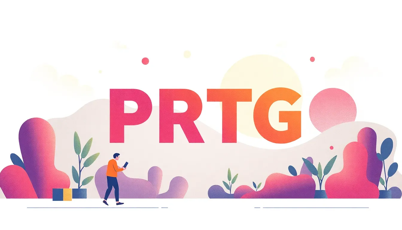 PRTG: Dominando el Monitoreo de Red con la Solución Definitiva 1 PRTG – Ilustración Artística Profesional