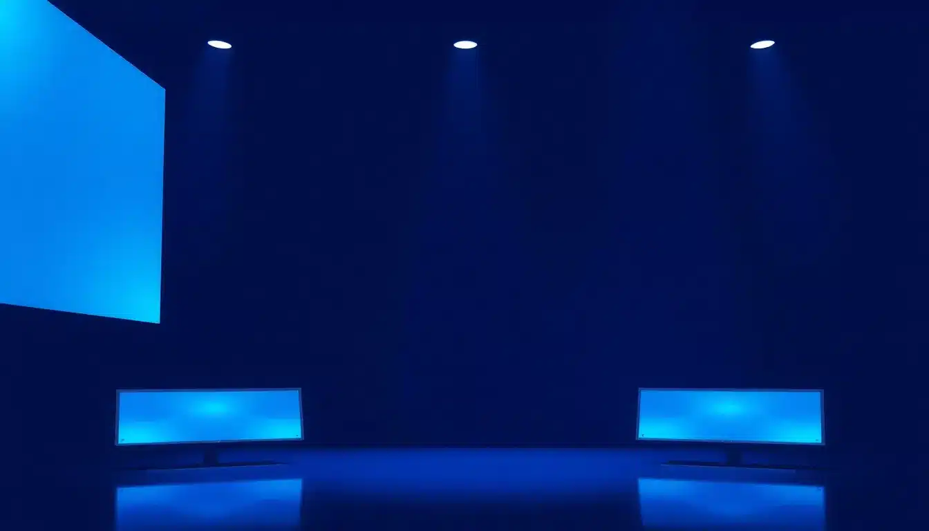 Luz Azul Pantallas: Todo lo que Necesitas Saber para una Protección Avanzada 1 Luz Azul Pantallas – Ilustración Artística Profesional