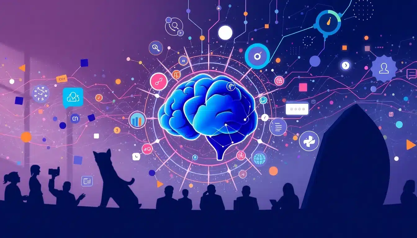 Neuromarketing: Estrategias Innovadoras con IA para Conectar con la Mente del Consumidor 1 Neuromarketing – Ilustración Artística Profesional