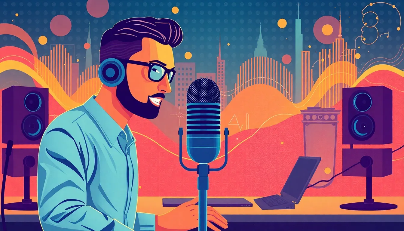 Interfaces de Voz – Ilustración Artística Profesional