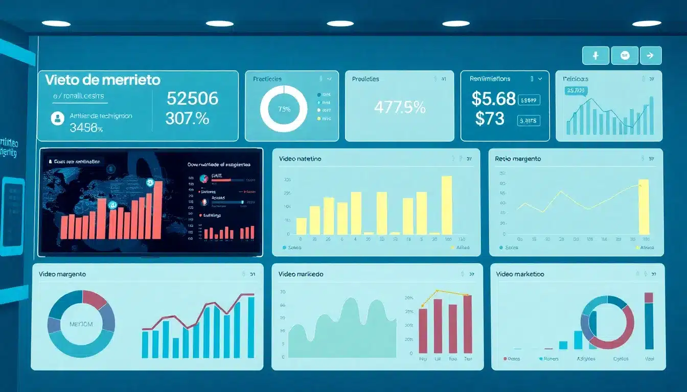 La Revolución del Video Marketing: Estrategias Inteligentes y Automatizadas para 2025 2 Video Marketing – Dashboard Tecnológico ROI