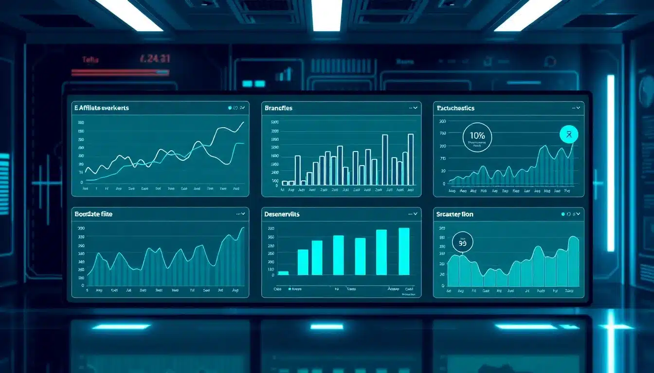 Affiliate Marketing – Dashboard Tecnológico IA