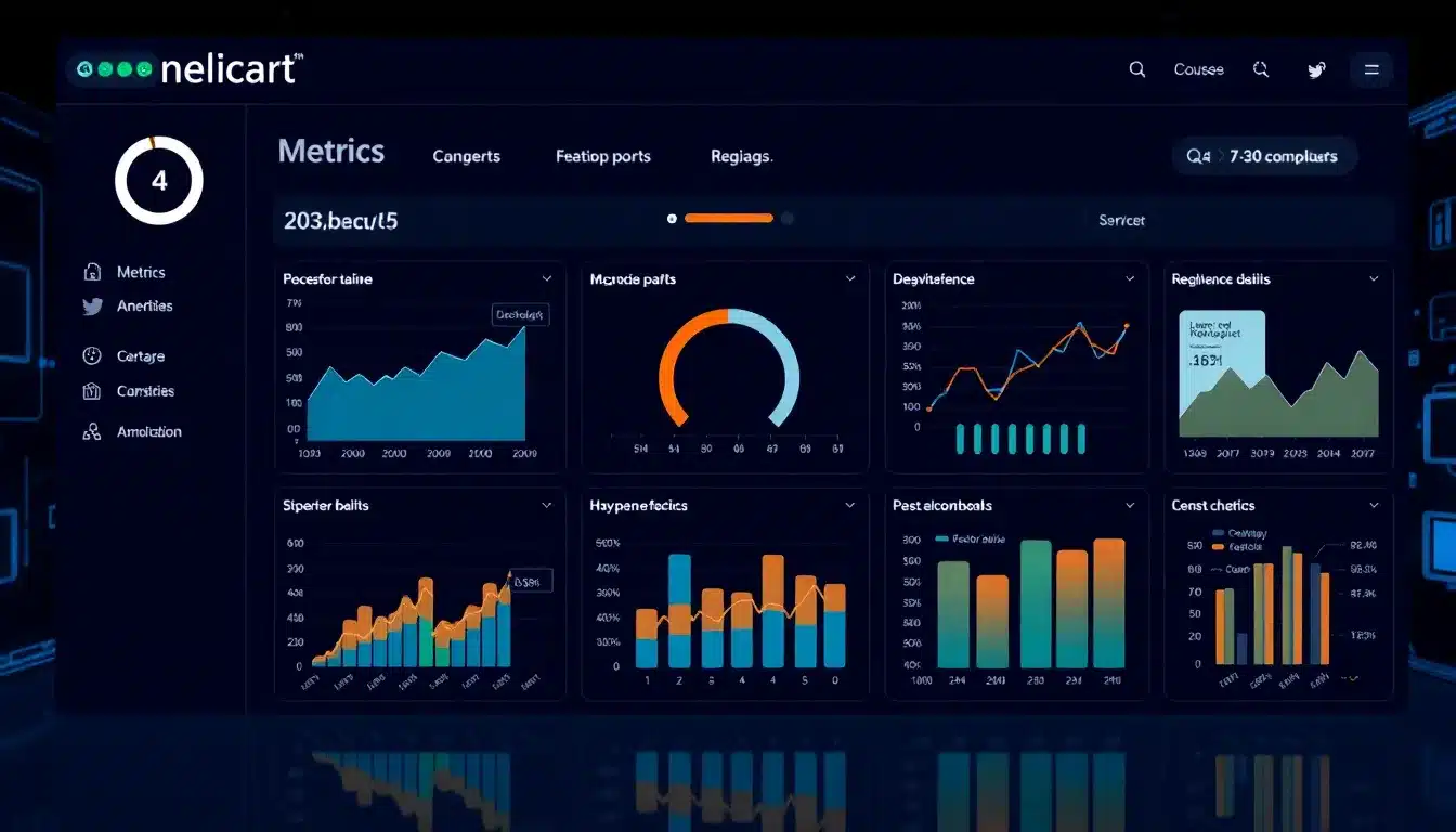 Vender Cursos Online – Dashboard Tecnológico