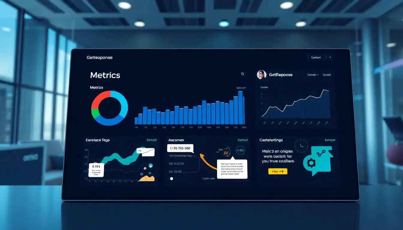 GetResponse: El Análisis Experto para Desbloquear el Poder de tu Marketing Digital en 2025 2 GetResponse – Dashboard de Rendimiento