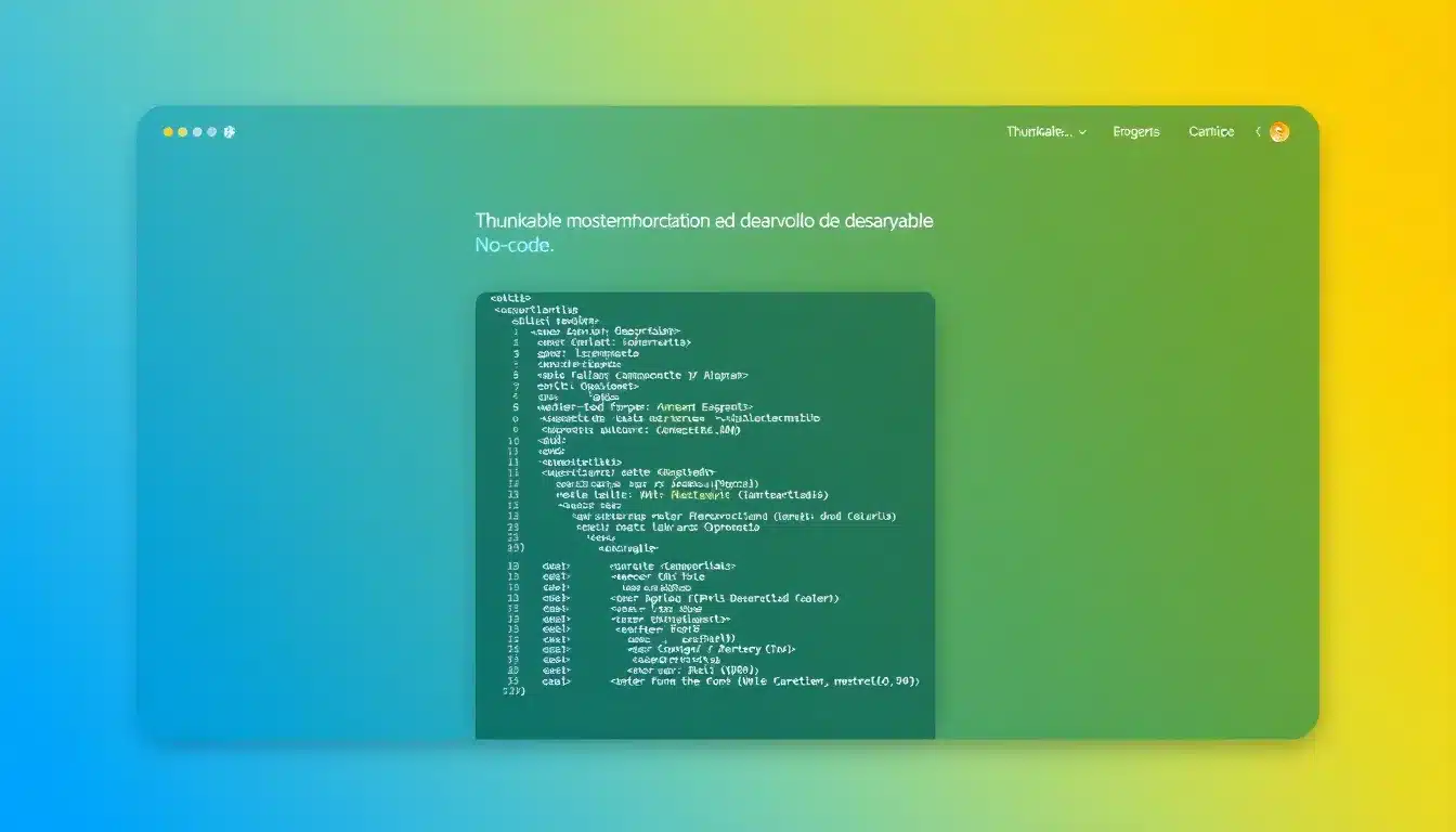 Thunkable – Desarrollo No-Code