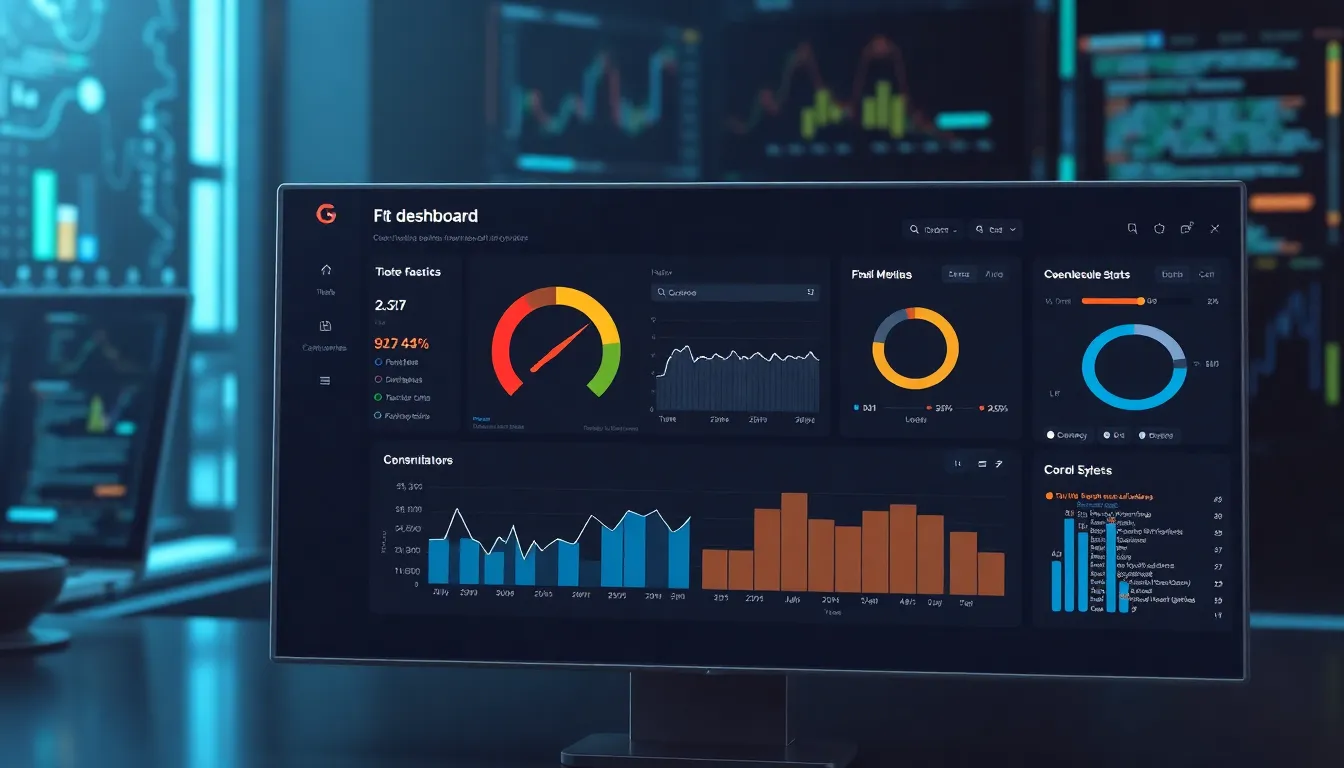 Dashboard Google Page Speed Metrics