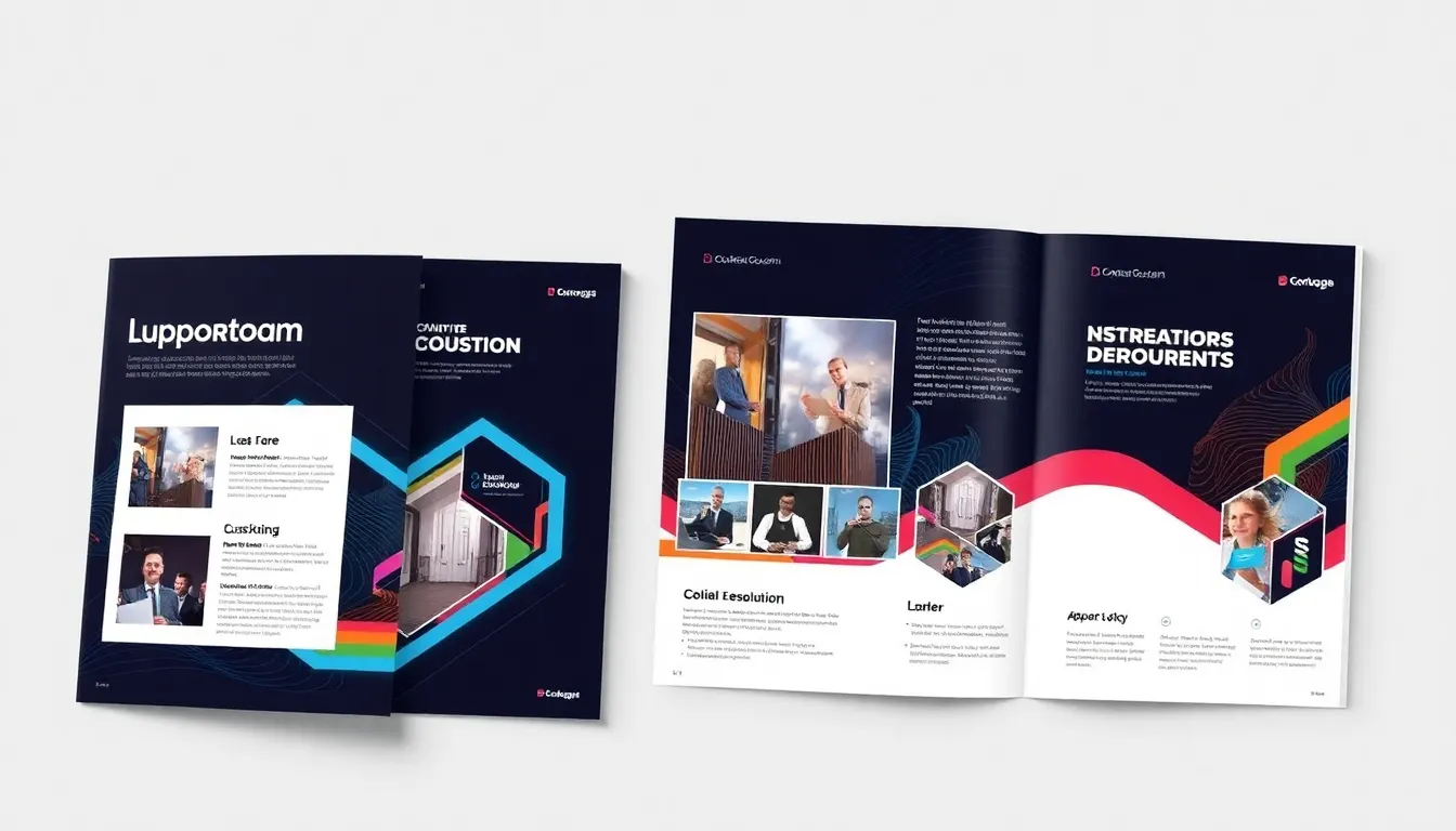Brochures Diseño: El Enfoque Innovador que Tu Marca Necesita en 2025 1 Brochures Diseño Innovador para Marca